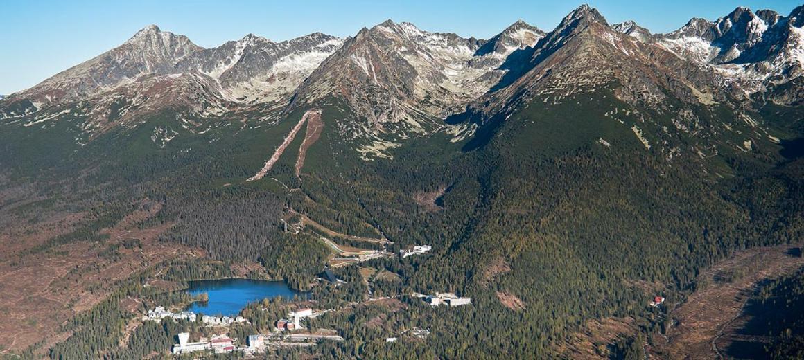 全景1001公寓酒店 Štrbské Pleso 外观 照片
