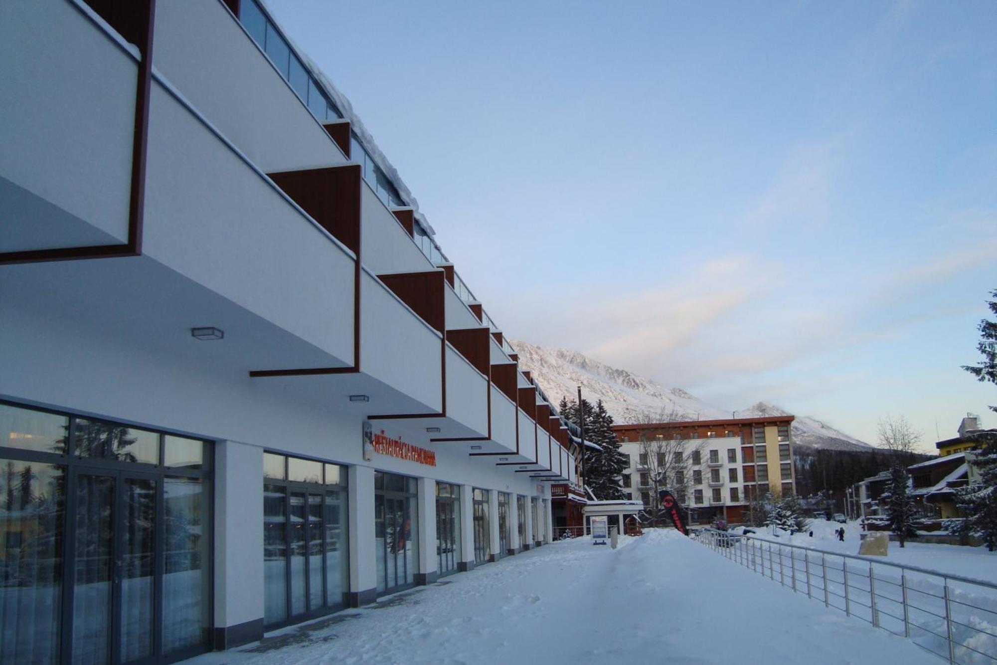 全景1001公寓酒店 Štrbské Pleso 外观 照片