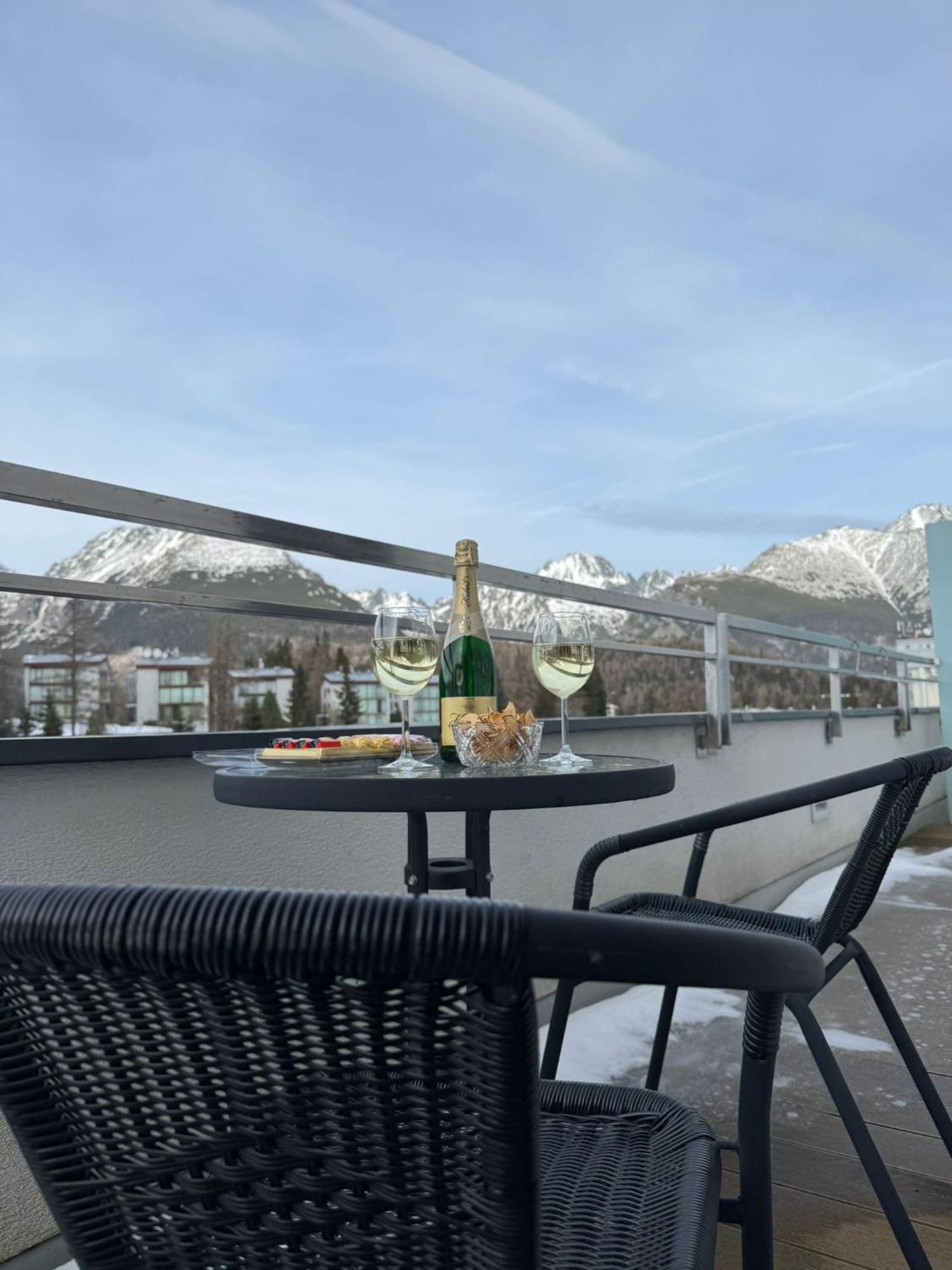 全景1001公寓酒店 Štrbské Pleso 外观 照片