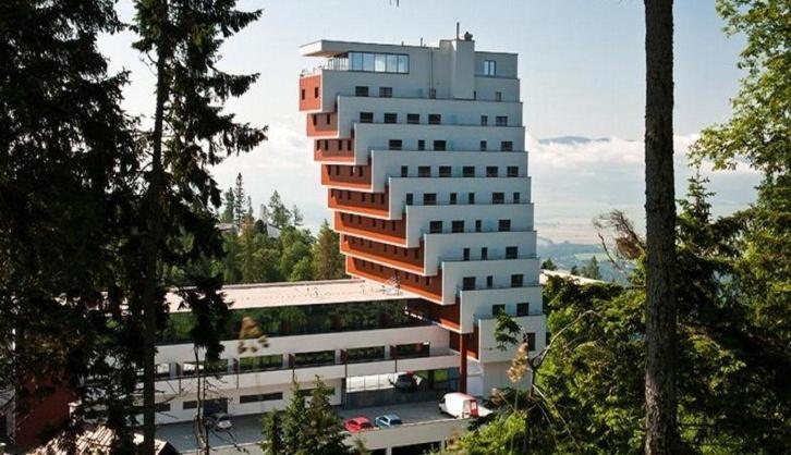 全景1001公寓酒店 Štrbské Pleso 外观 照片